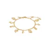 Pilgrim Sea Recycled Bracelet Gold Plated sold by Shine On