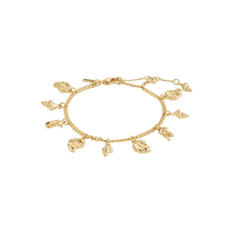 Pilgrim Sea Recycled Bracelet Gold Plated sold by Shine On product image thumbnail 2