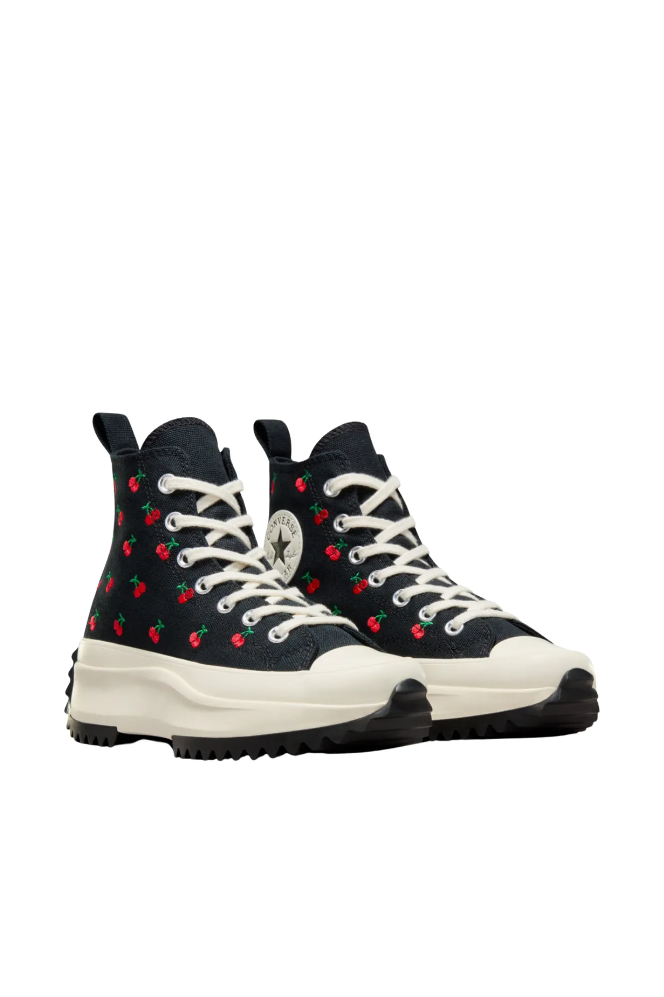 Converse Chuck Taylor Run Star Hike Cherry On Hi Black sold by Shine On