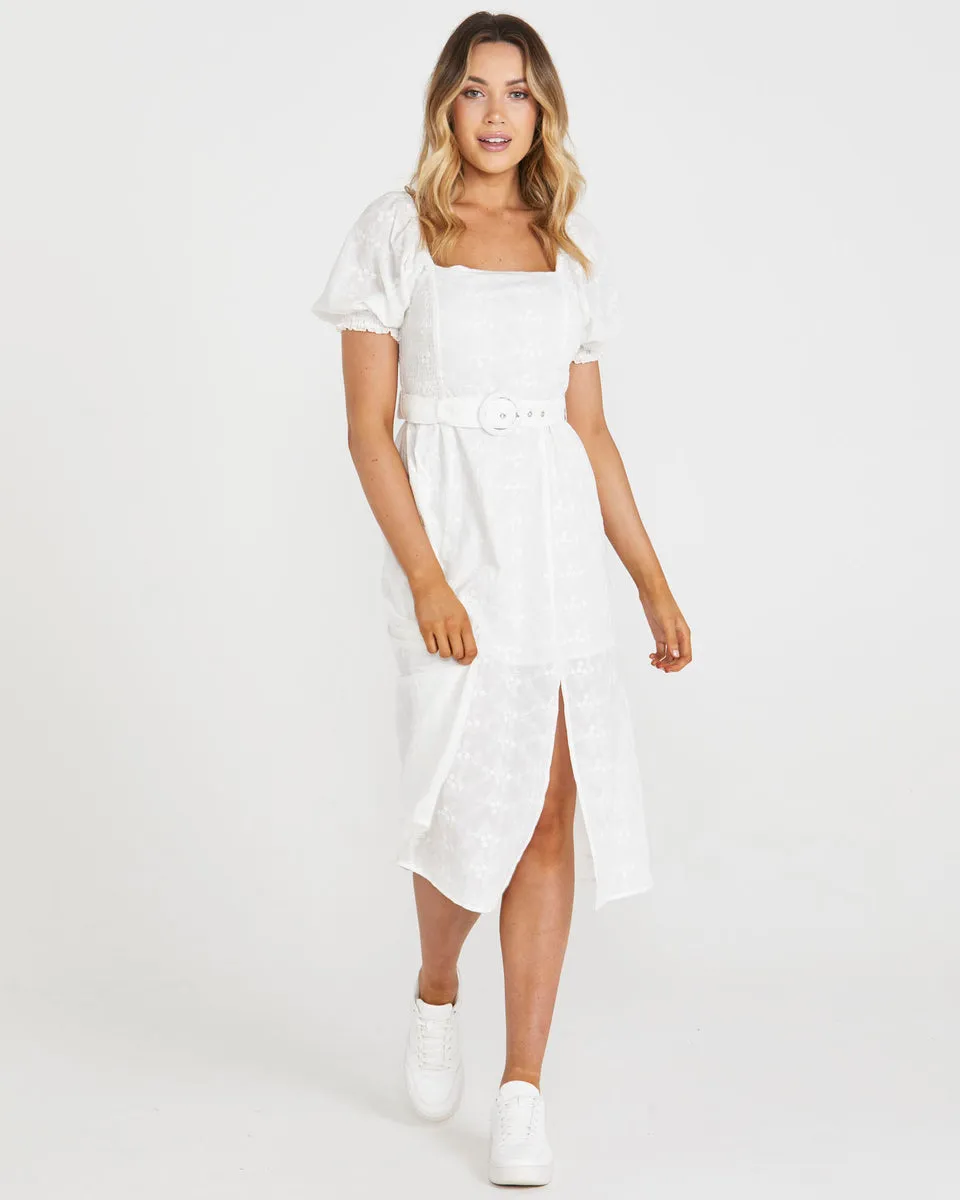Sass Asher Midi Dress White sold by Shine On product image thumbnail 5