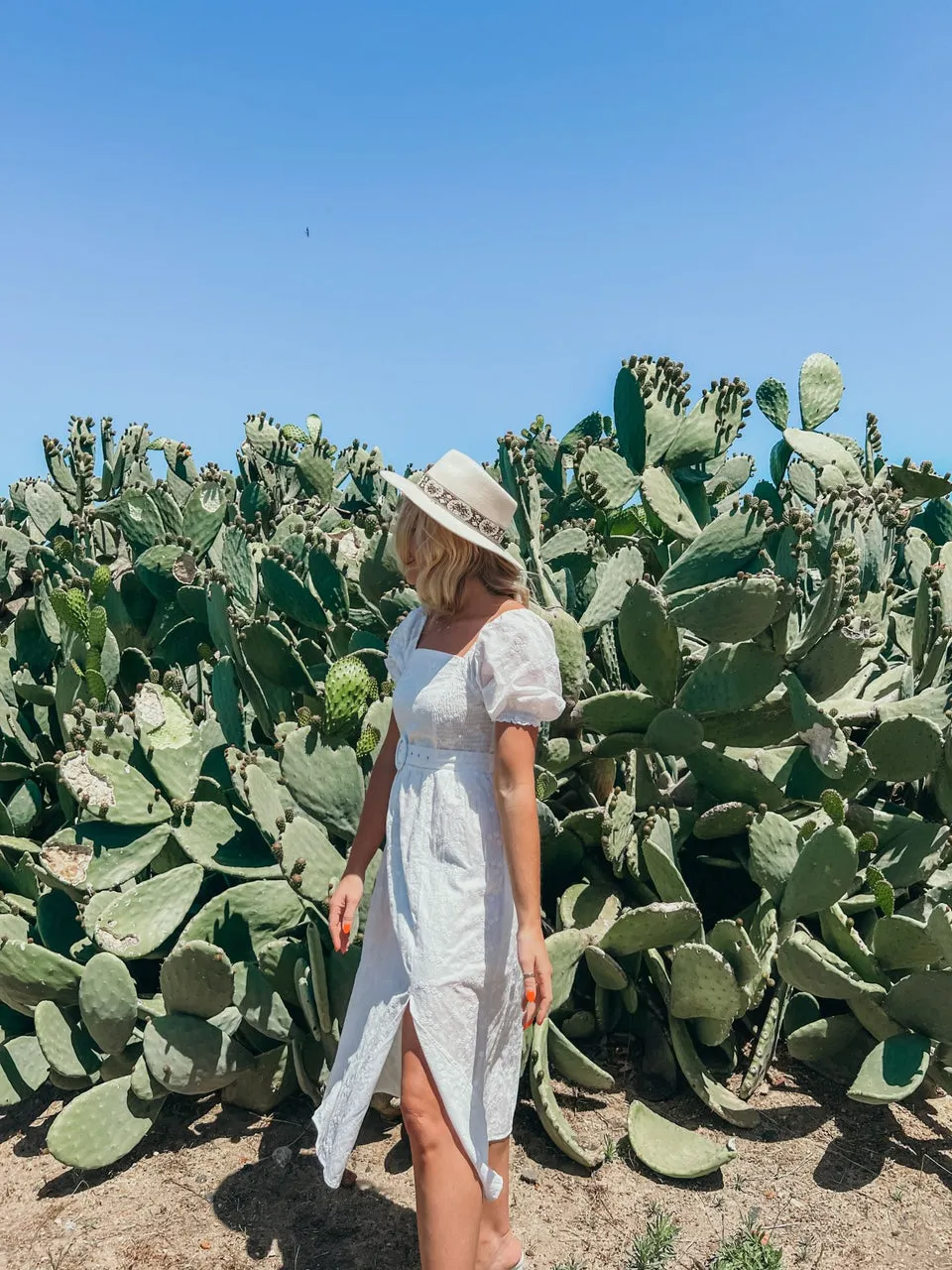 Sass Asher Midi Dress White sold by Shine On