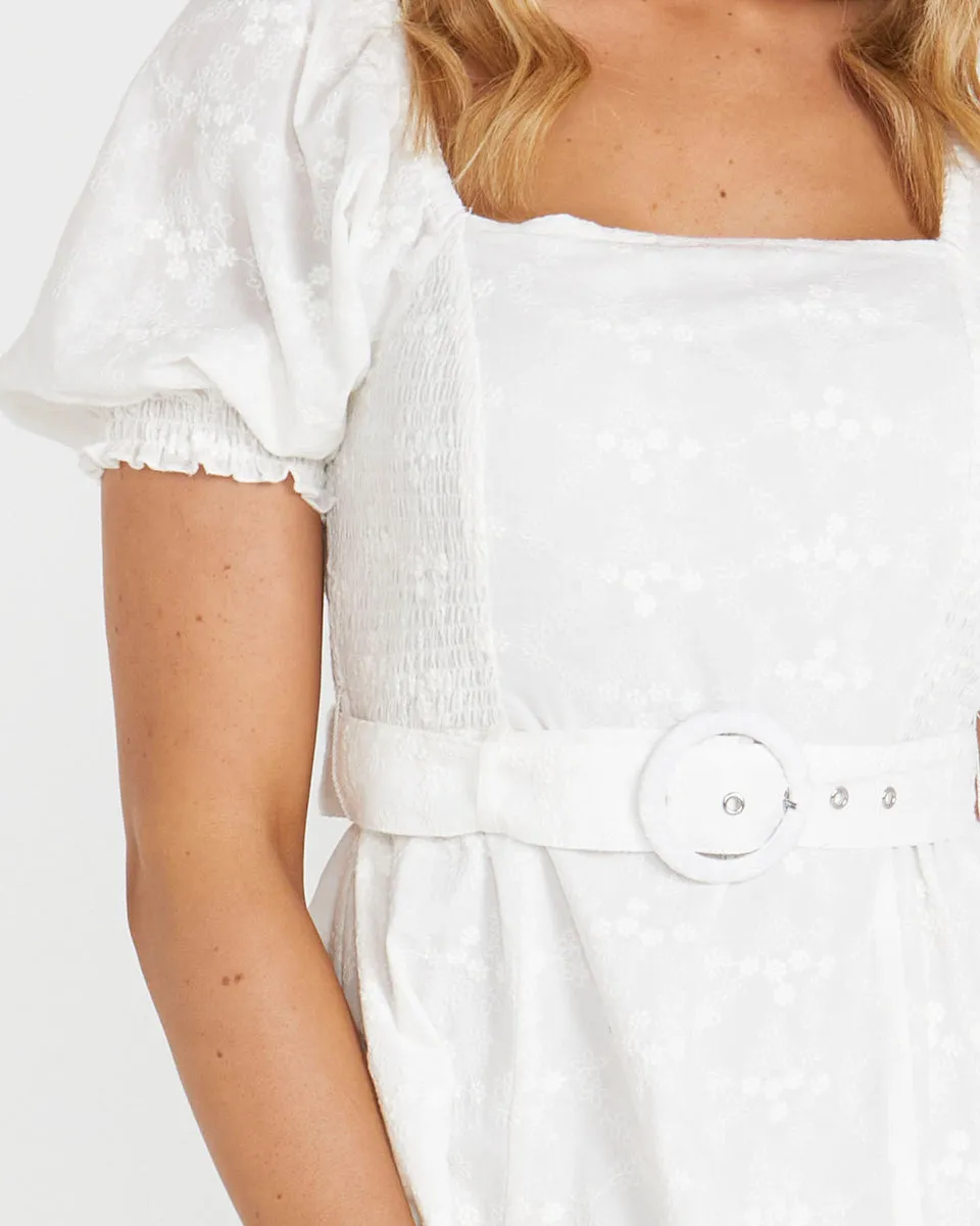 Sass Asher Midi Dress White sold by Shine On product image thumbnail 3