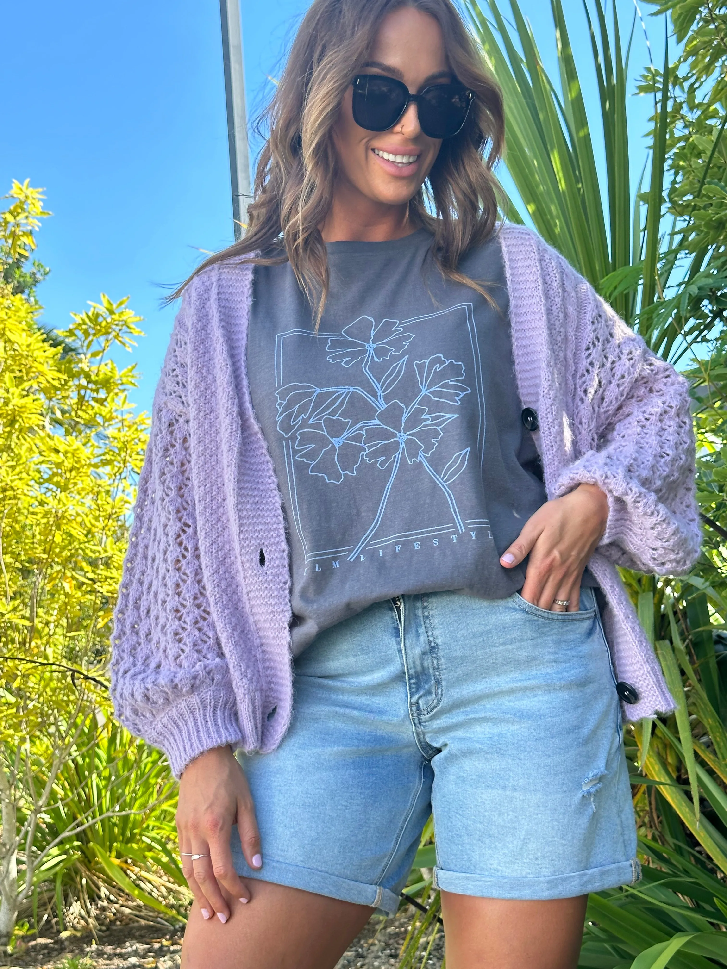 Elm Mystic Tee Charcoal sold by Shine On product image thumbnail 2