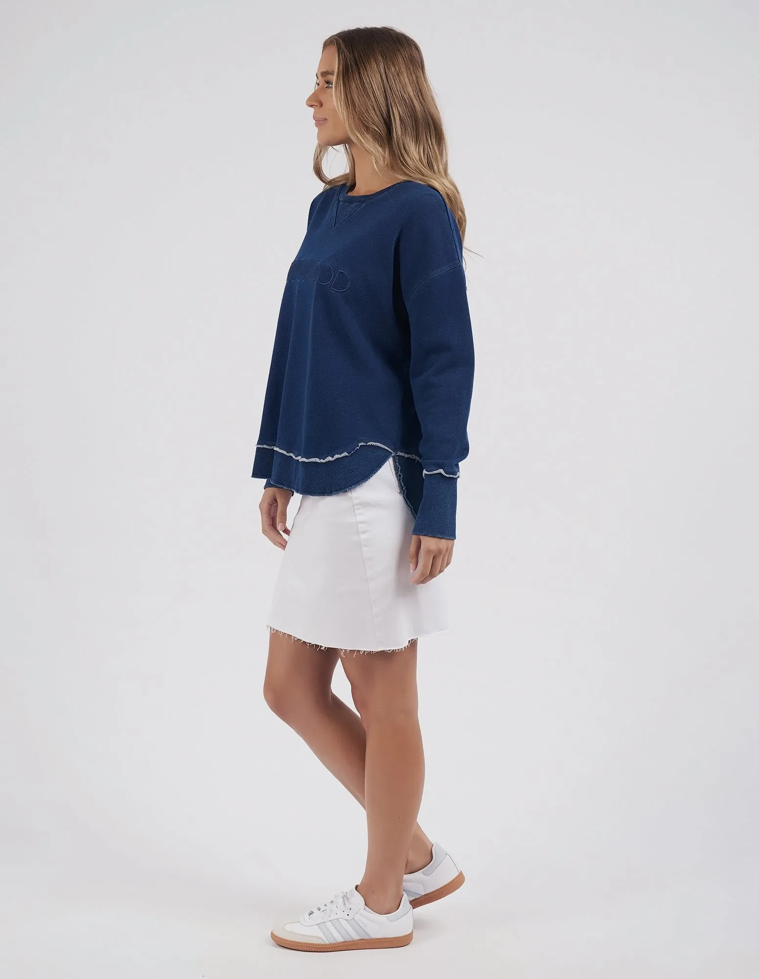 Foxwood Simplified Crew Denim sold by Shine On product image thumbnail 4