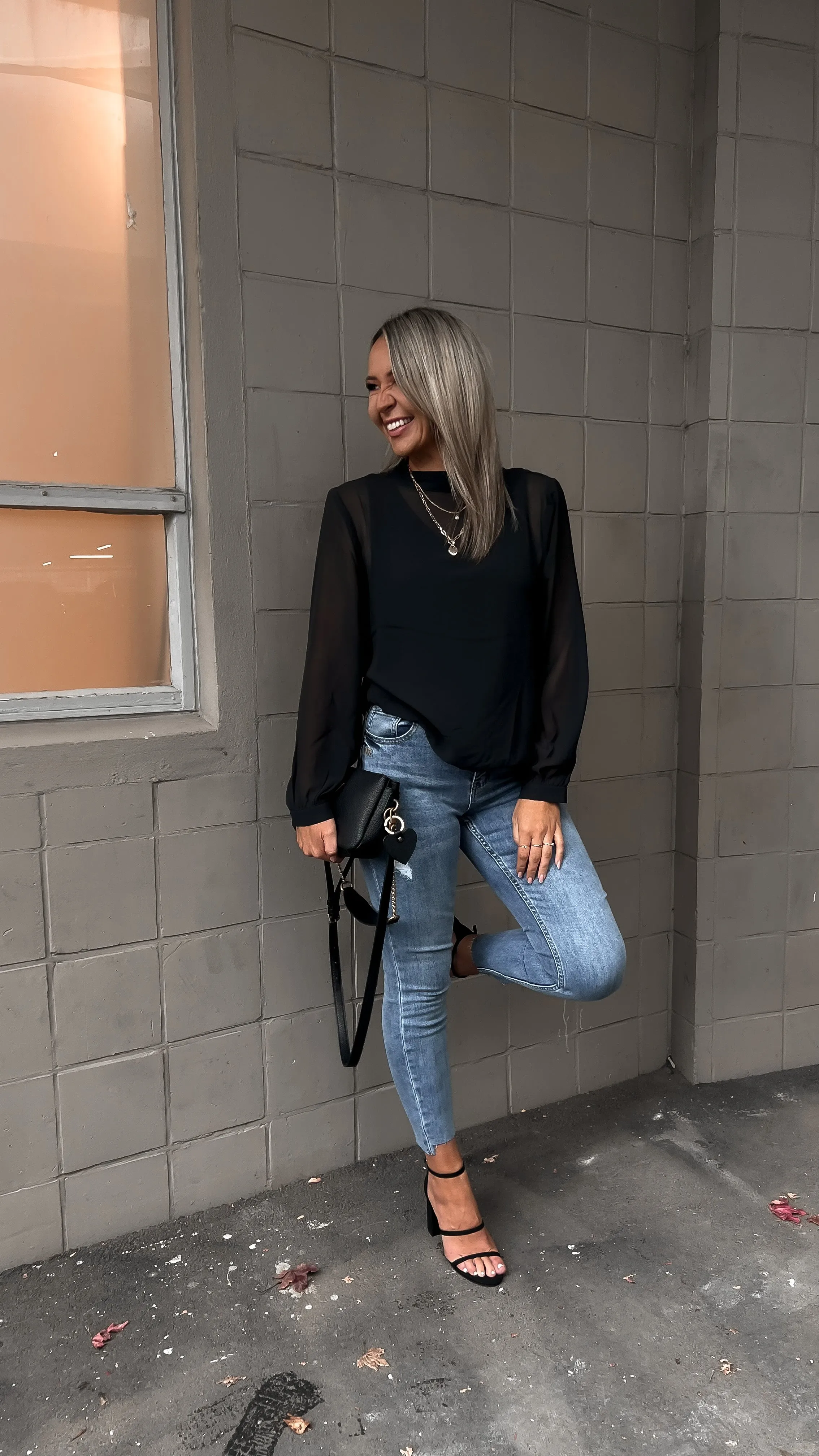 Foxwood City Lights Top Black sold by Shine On product image thumbnail 4