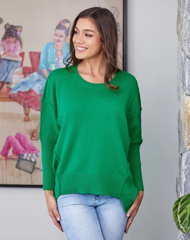 Freez Monique Knit Emerald sold by Shine On