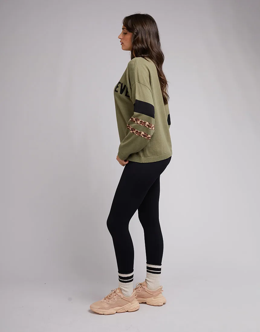 All About Eve Jordan Panelled Knit Khaki sold by Shine On product image thumbnail 5