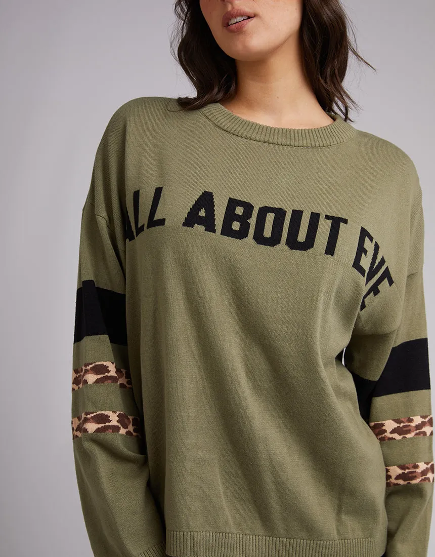 All About Eve Jordan Panelled Knit Khaki sold by Shine On product image thumbnail 4