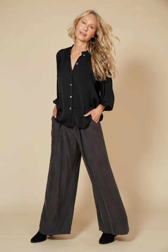 eb&ive Winona Blouse Ebony sold by Shine On product image thumbnail 3