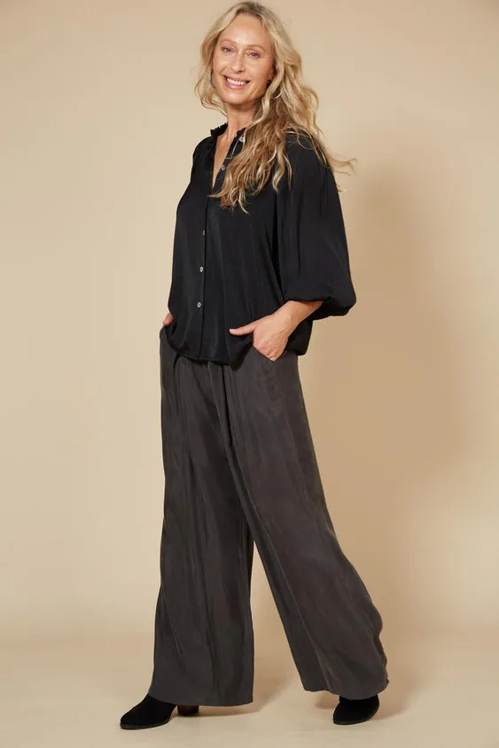 eb&ive Winona Blouse Ebony sold by Shine On product image thumbnail 4