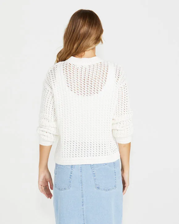 Sass Talullah Knit White sold by Shine On product image thumbnail 5