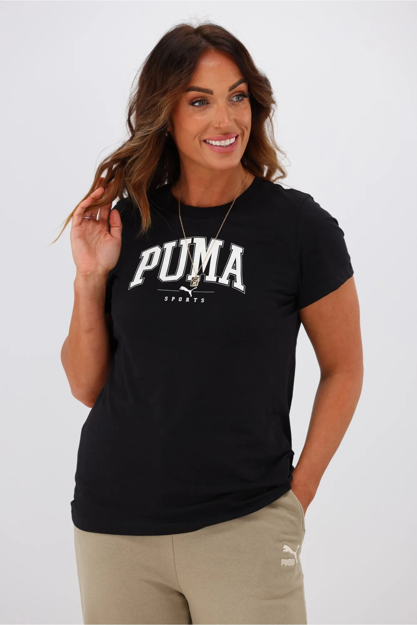 Puma Squad Graphic Tee Puma Black sold by Shine On