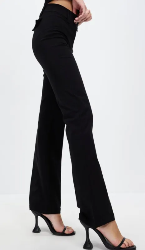 Jorge Mia Pant Black sold by Shine On