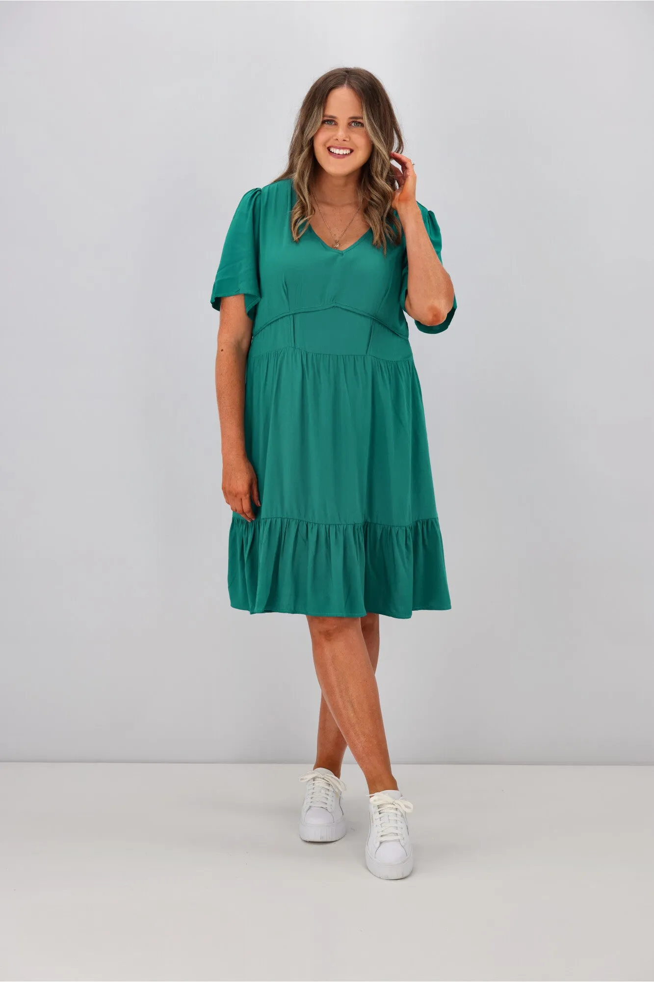 Sunday Boho Amber Dress Teal sold by Shine On product image thumbnail 3