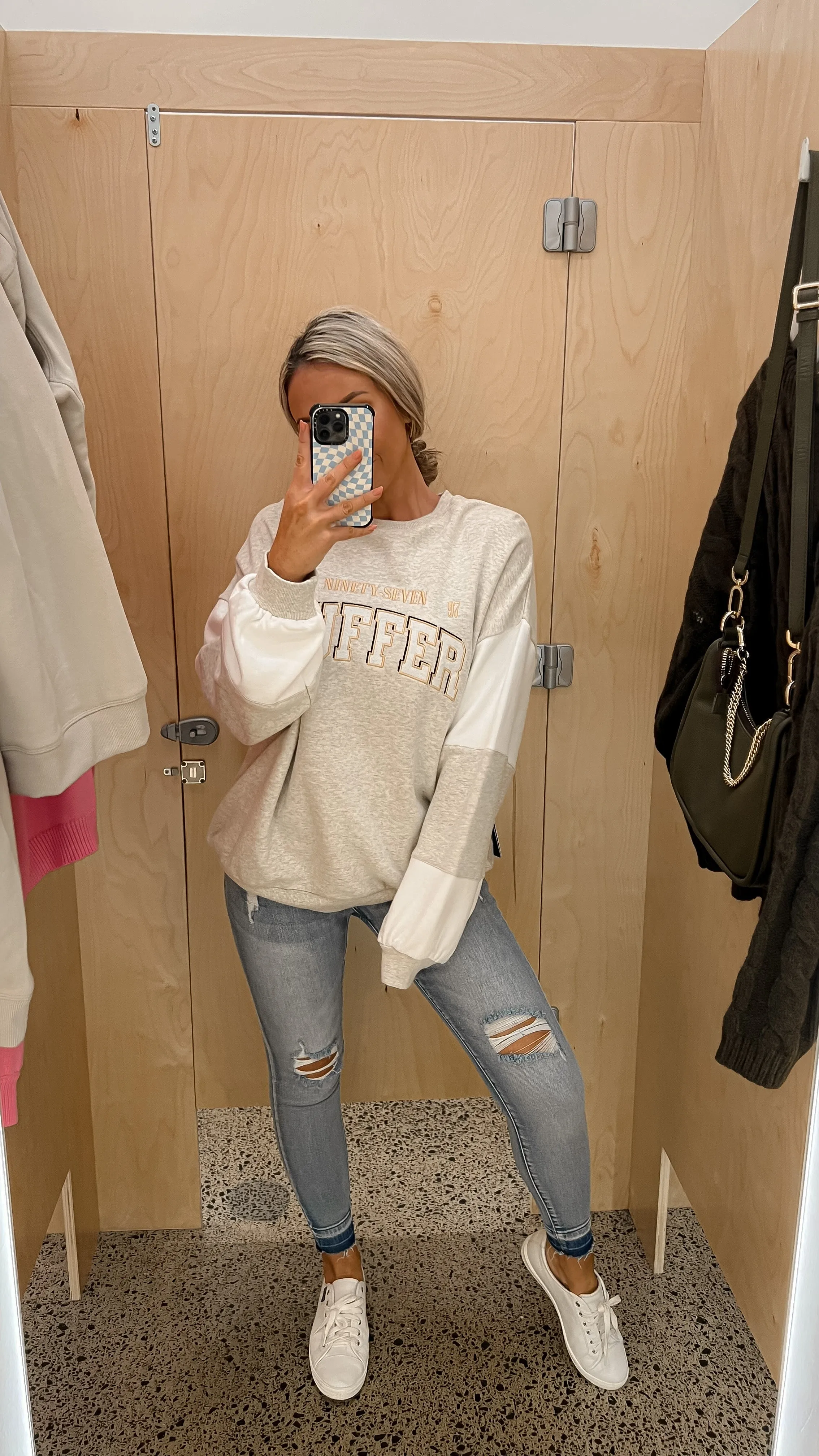 Wakee Georgia Ripped Jean Blue sold by Shine On product image thumbnail 2