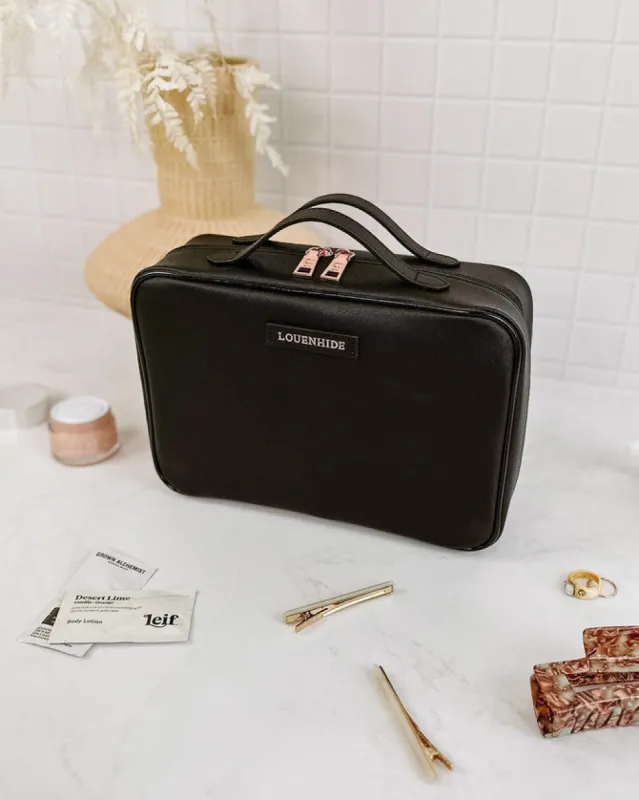Louenhide Georgie Cosmetic Case Bubblegum Black sold by Shine On