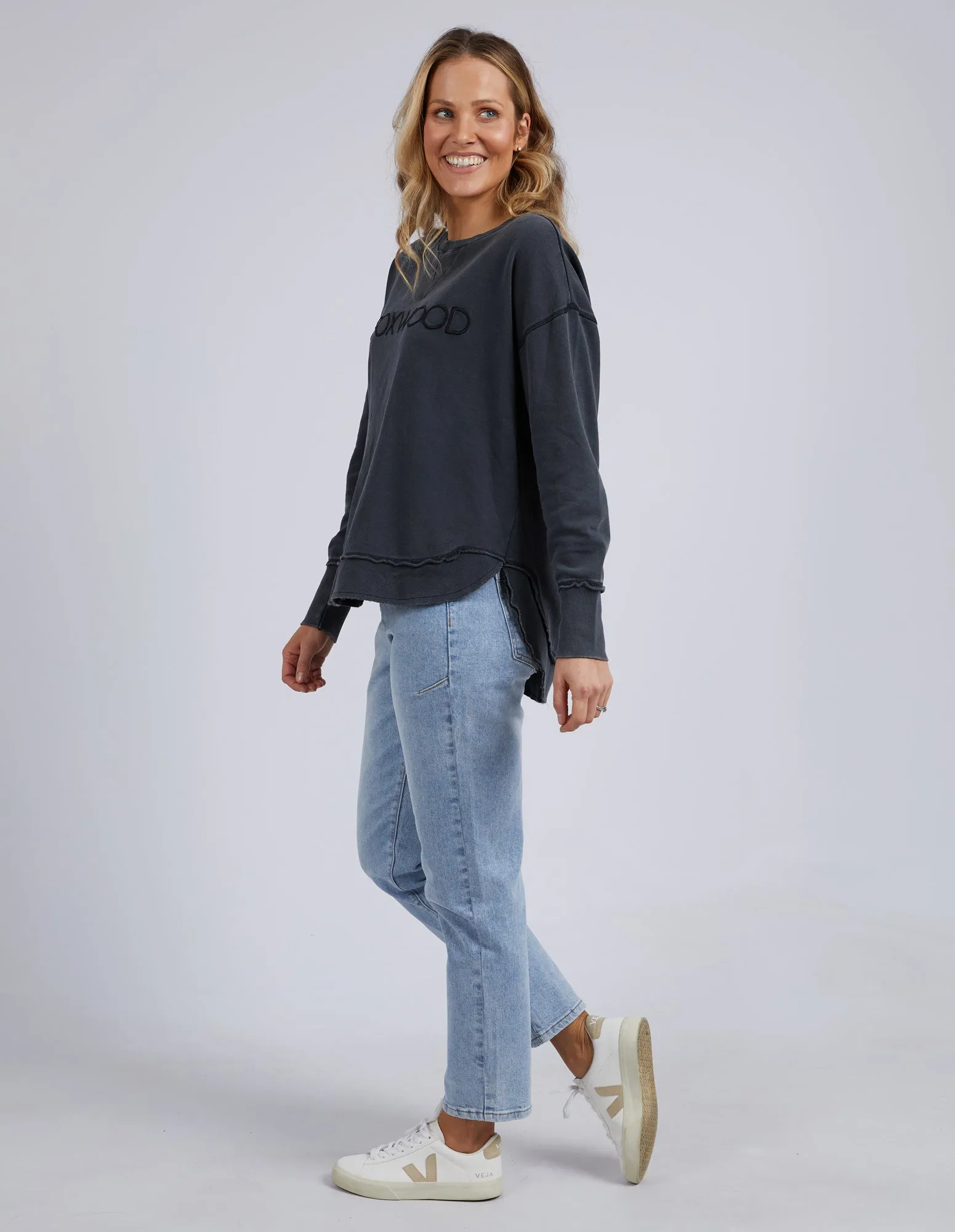 Foxwood Simplified Crew Washed Black sold by Shine On product image thumbnail 5