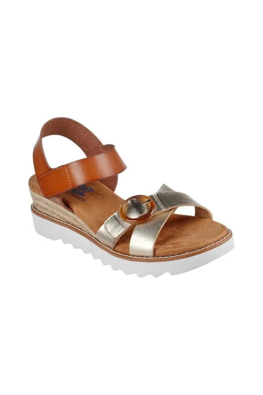 Skechers Desert Kiss Sandal Champagne sold by Shine On