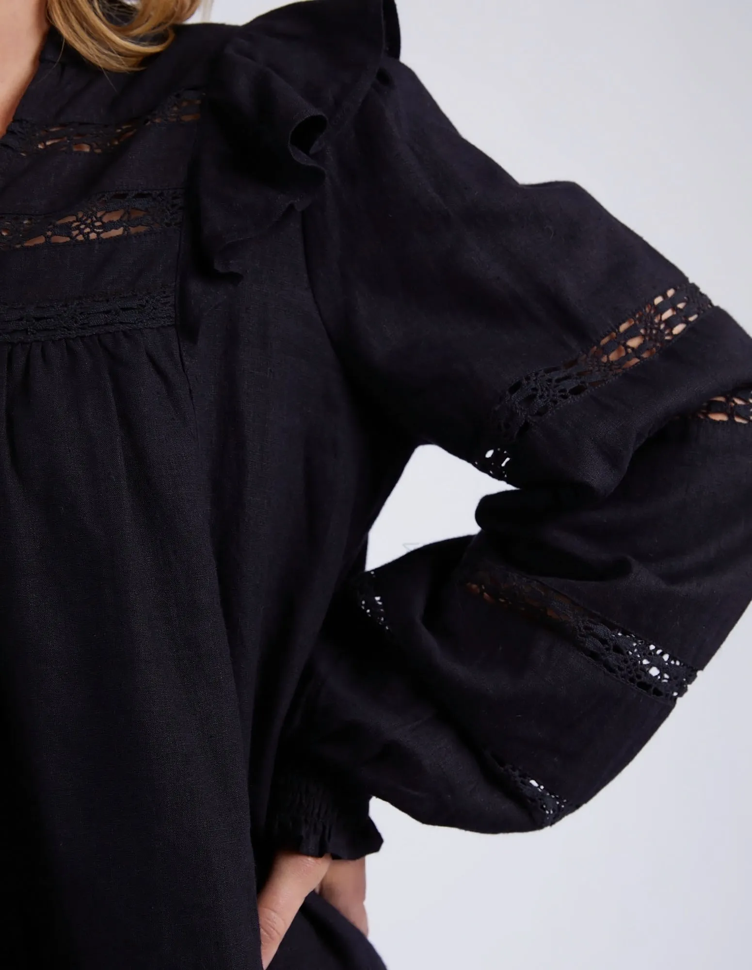 Elm Bonnie Blouse Black sold by Shine On product image thumbnail 2