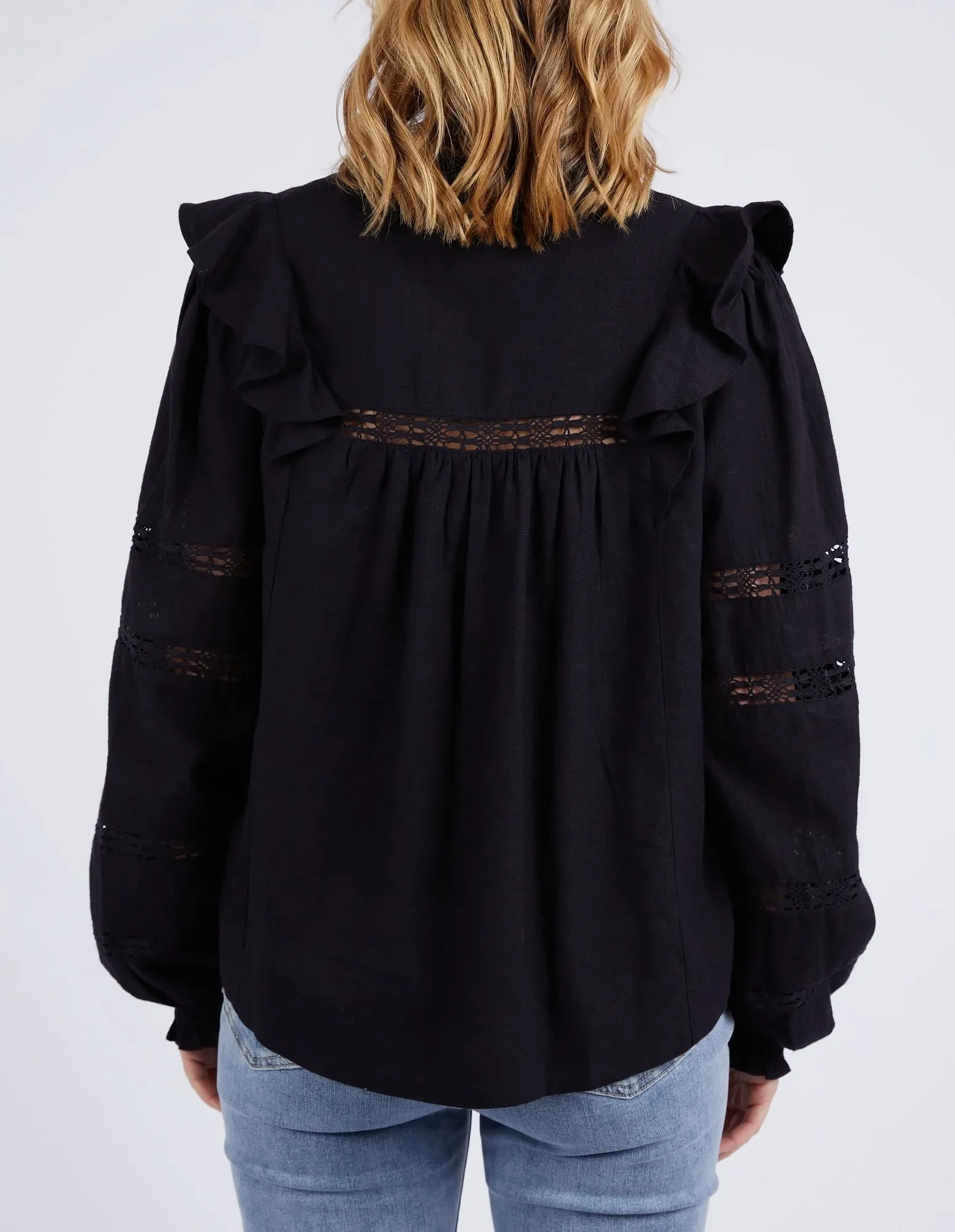 Elm Bonnie Blouse Black sold by Shine On product image thumbnail 5
