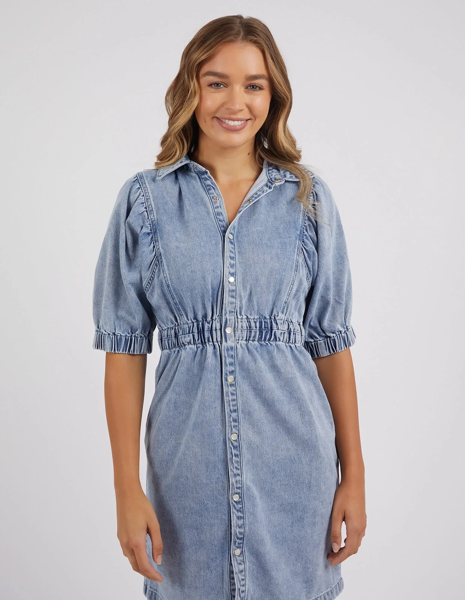 Foxwood Vivian Dress Washed Blue sold by Shine On product image thumbnail 3