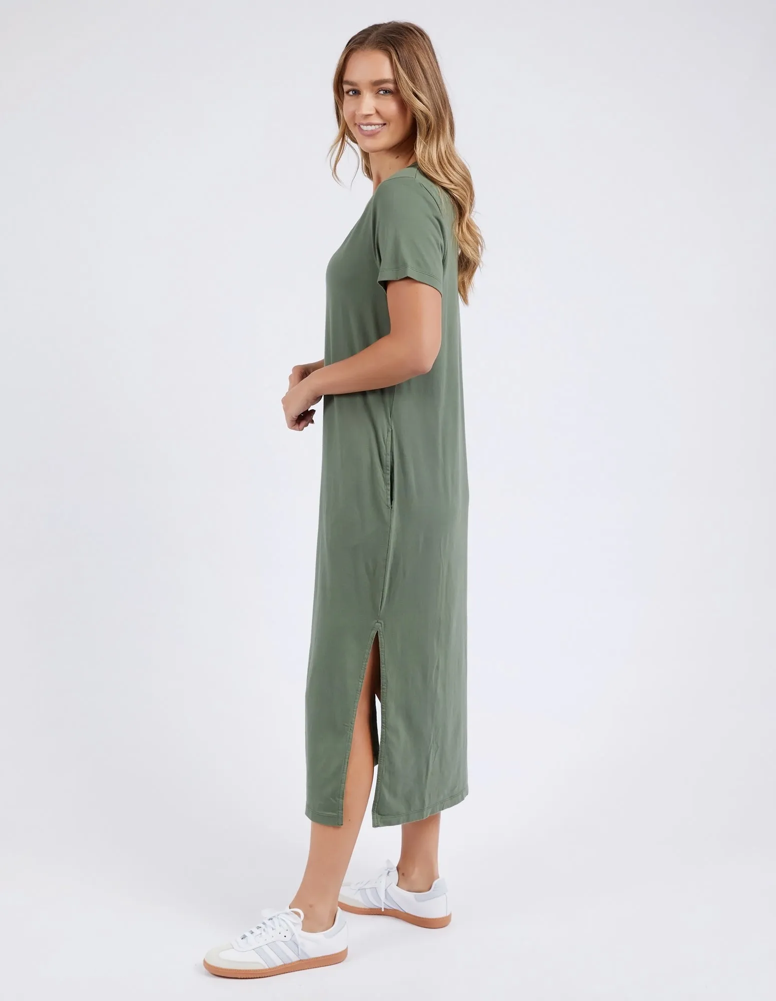 Foxwood Rhythm Dress Khaki sold by Shine On product image thumbnail 4