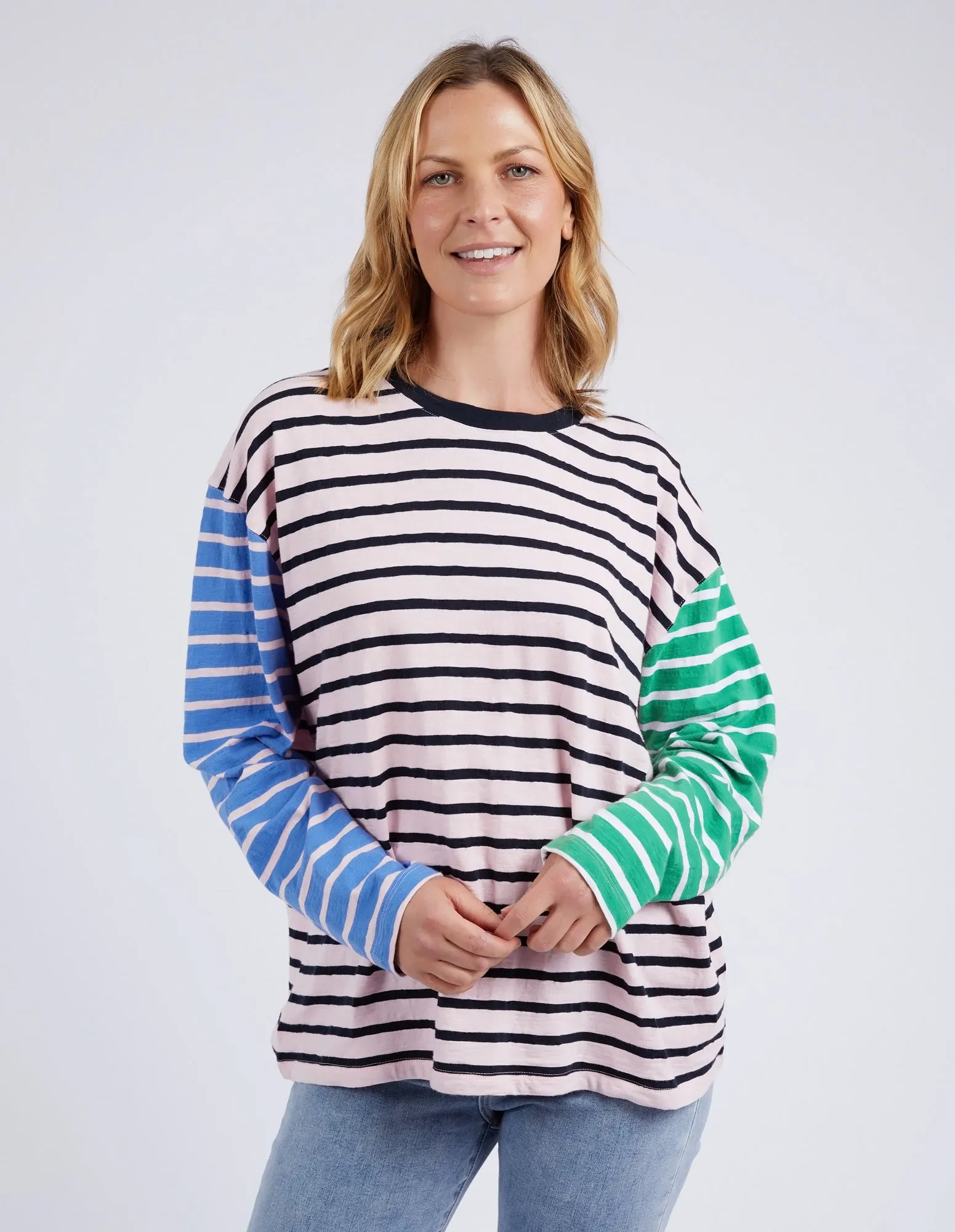 Elm Sally Stripe L/S Tee Pinkaboo sold by Shine On product image thumbnail 3