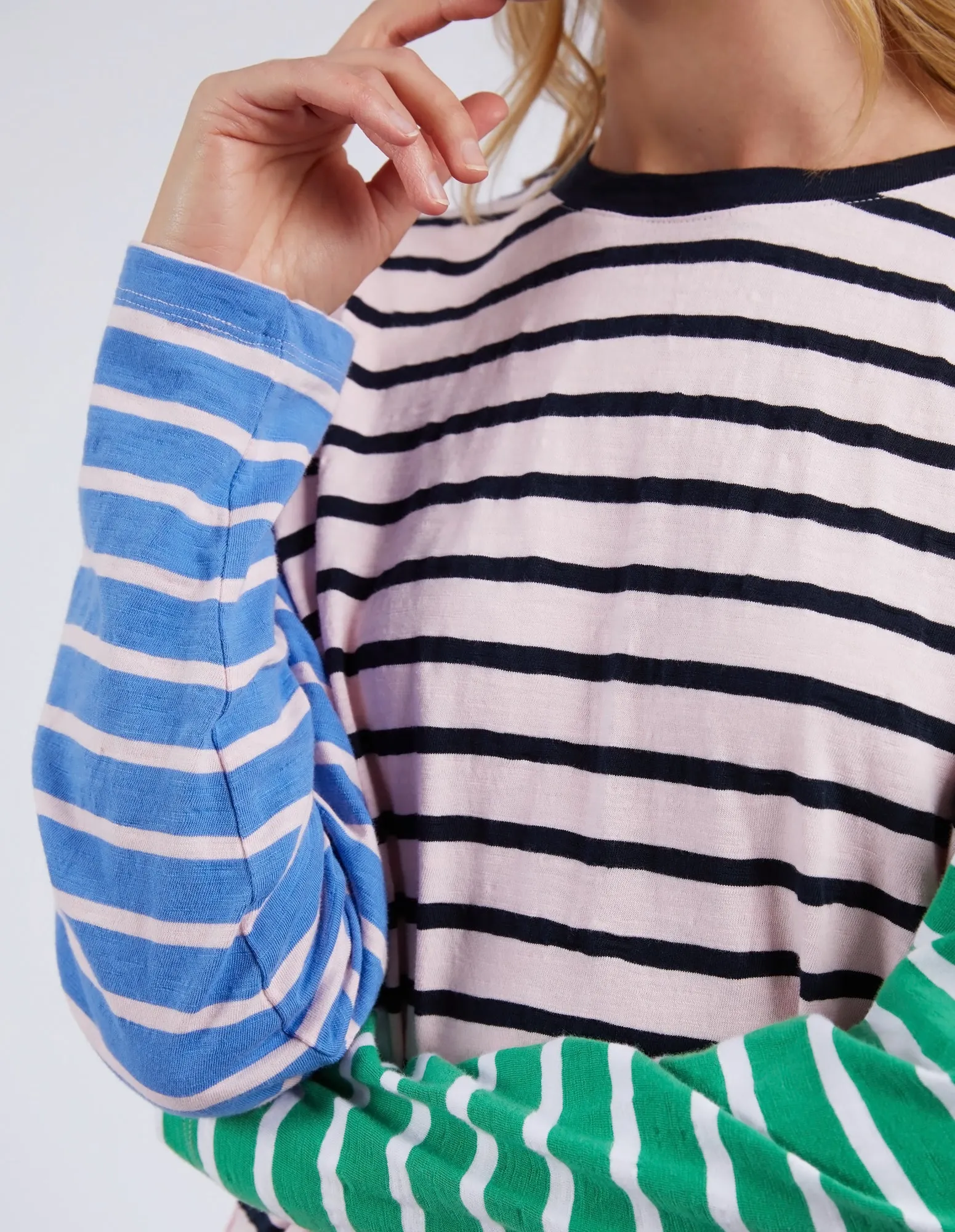Elm Sally Stripe L/S Tee Pinkaboo sold by Shine On product image thumbnail 5