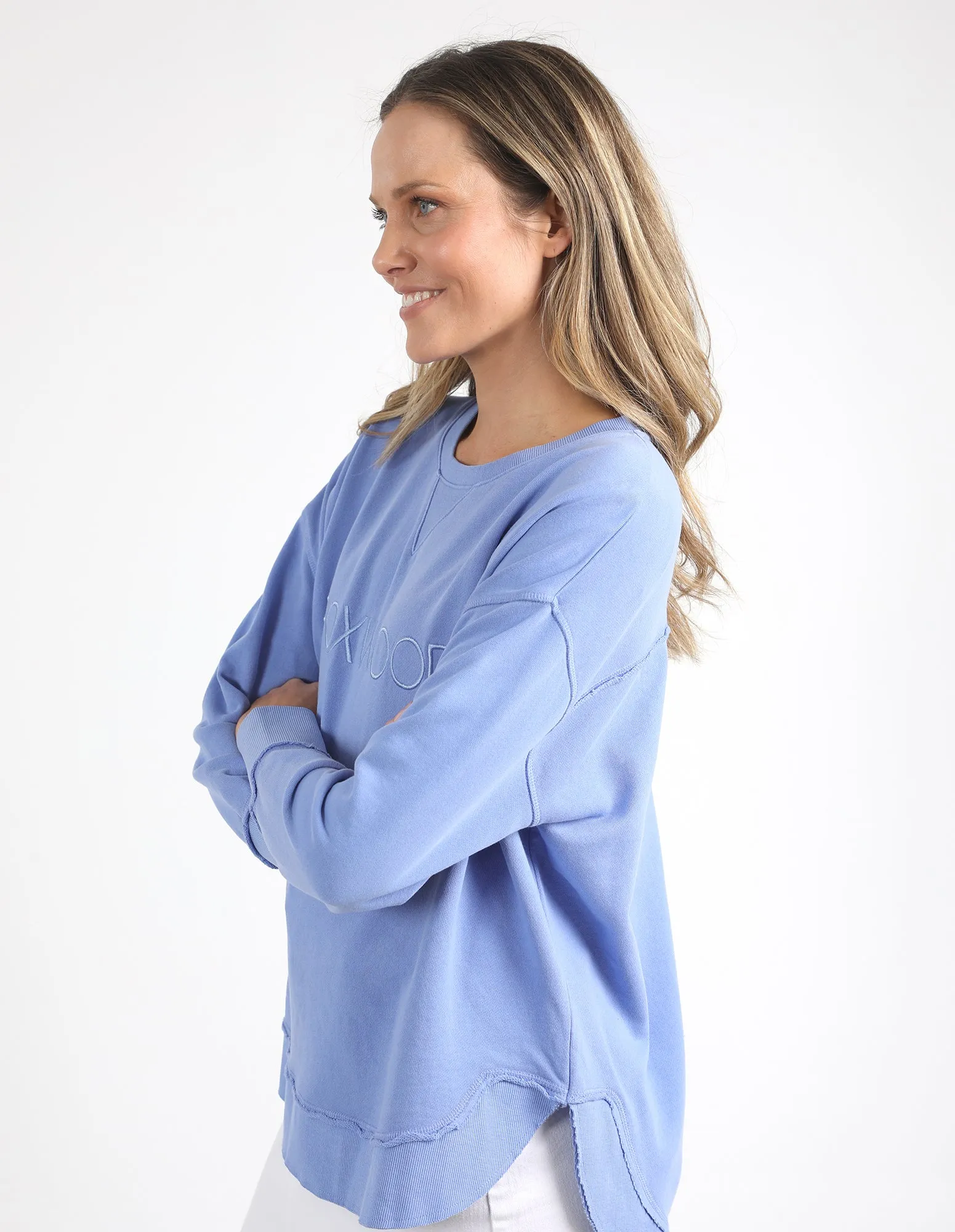 Foxwood Neon Simplified Crew Neon Blue sold by Shine On product image thumbnail 4