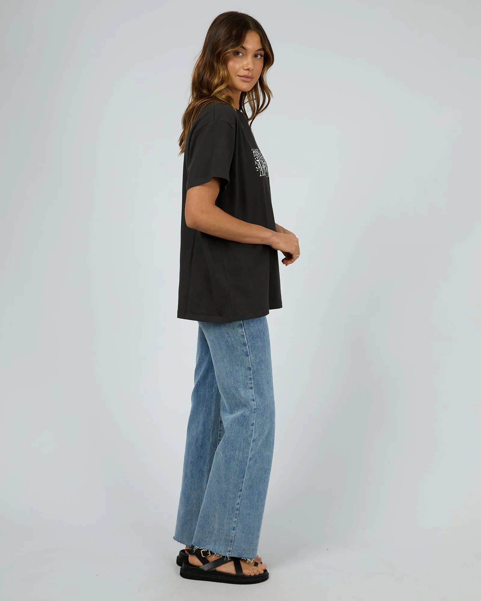 All About Eve Rhi Standard Tee Black sold by Shine On product image thumbnail 3