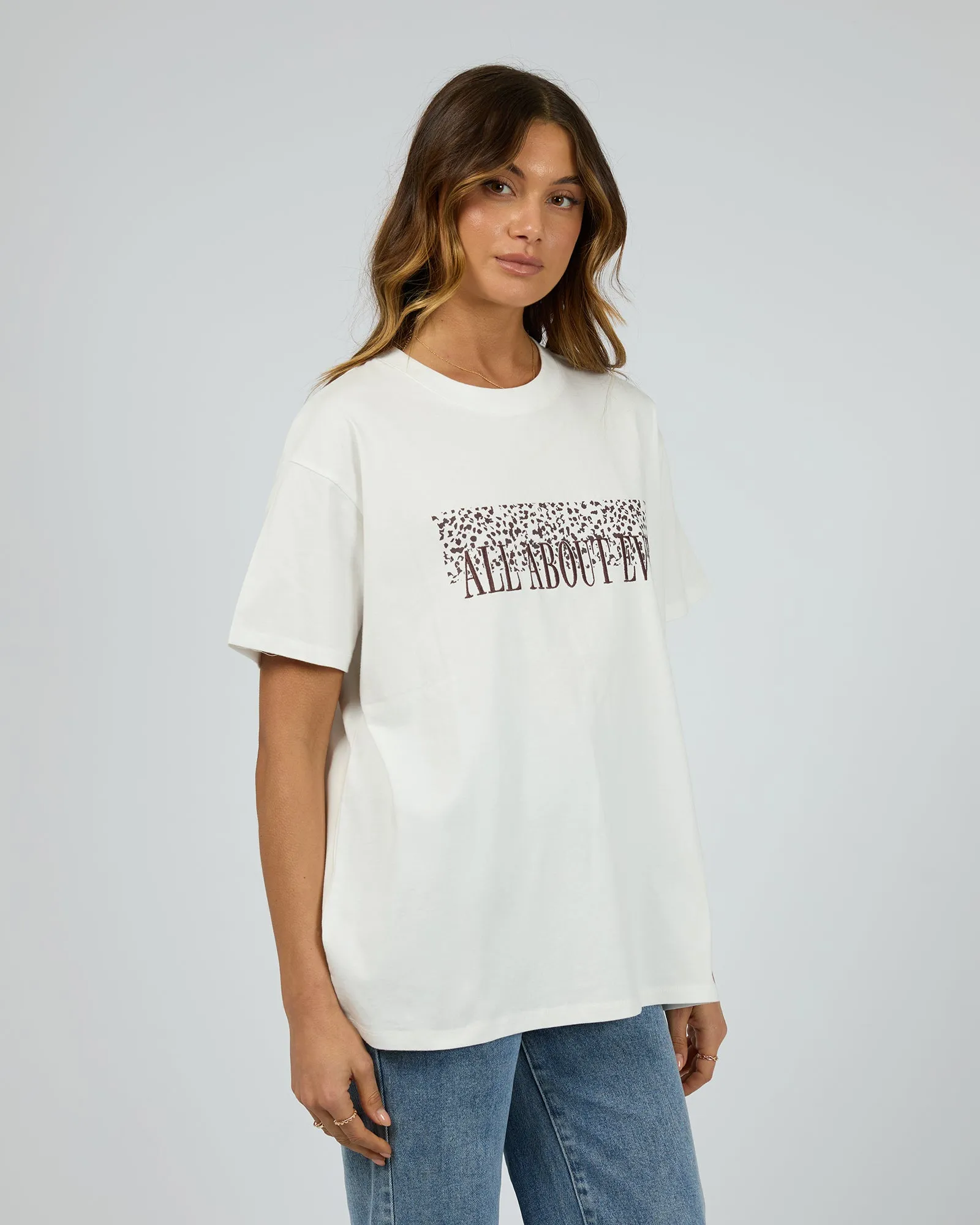 All About Eve Rhi Standard Tee Vintage White sold by Shine On product image thumbnail 4