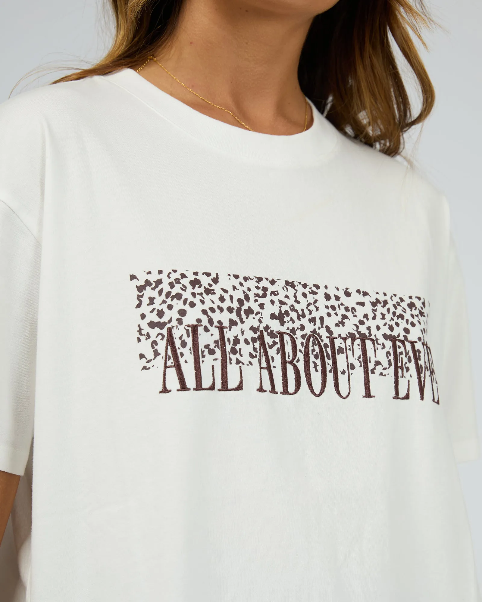 All About Eve Rhi Standard Tee Vintage White sold by Shine On product image thumbnail 2