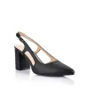 Verali Enrique Sling Back Block Heels Black sold by Shine On