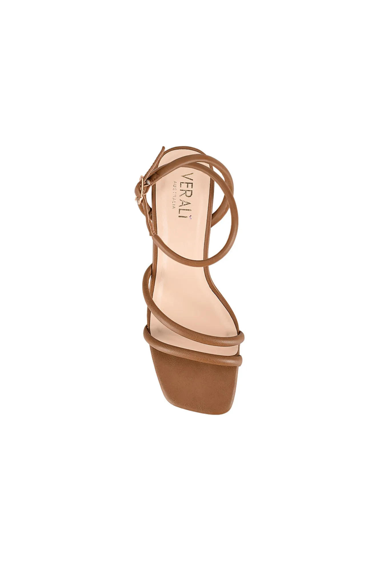 Verali Nadia Block Heel Sandals Tan sold by Shine On product image thumbnail 2