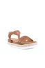 Verali Disco Footbed Sandals Tan Softee sold by Shine On