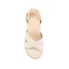 Verali Dezzie Footbed Sandals Bone Softee sold by Shine On