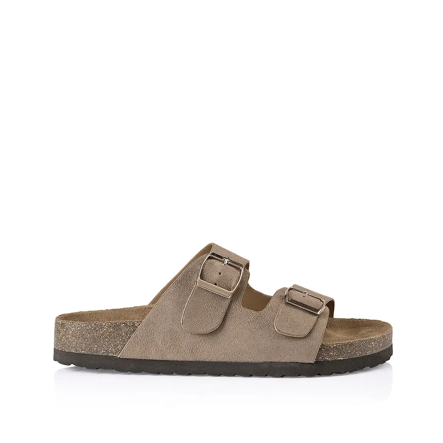 Verali Xylo Footbed Slides Taupe Micro sold by Shine On product image thumbnail 3