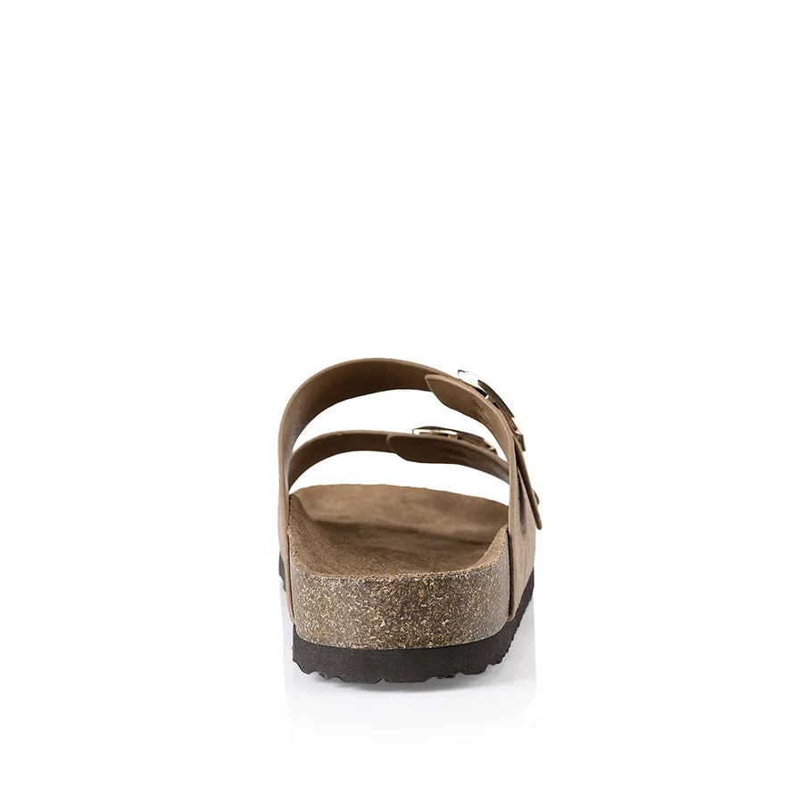Verali Xylo Footbed Slides Taupe Micro sold by Shine On product image thumbnail 4
