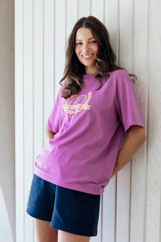 Foxwood Squad Tee Fuschia sold by Shine On