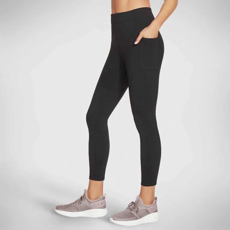 Skechers Goflex HW Legging 7/8 Bold Black sold by Shine On