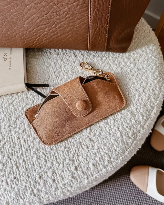 Louenhide Skittle Sunglasses Case Camel sold by Shine On