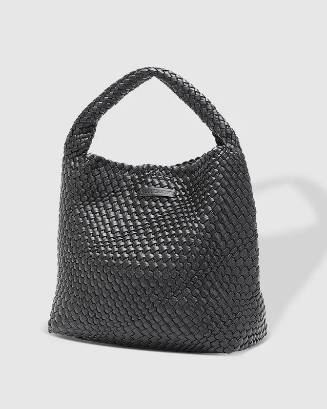 Louenhide Gabby Woven Shoulder Bag Black sold by Shine On product image thumbnail 3
