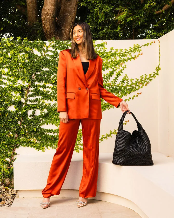 Louenhide Gabby Woven Shoulder Bag Black sold by Shine On