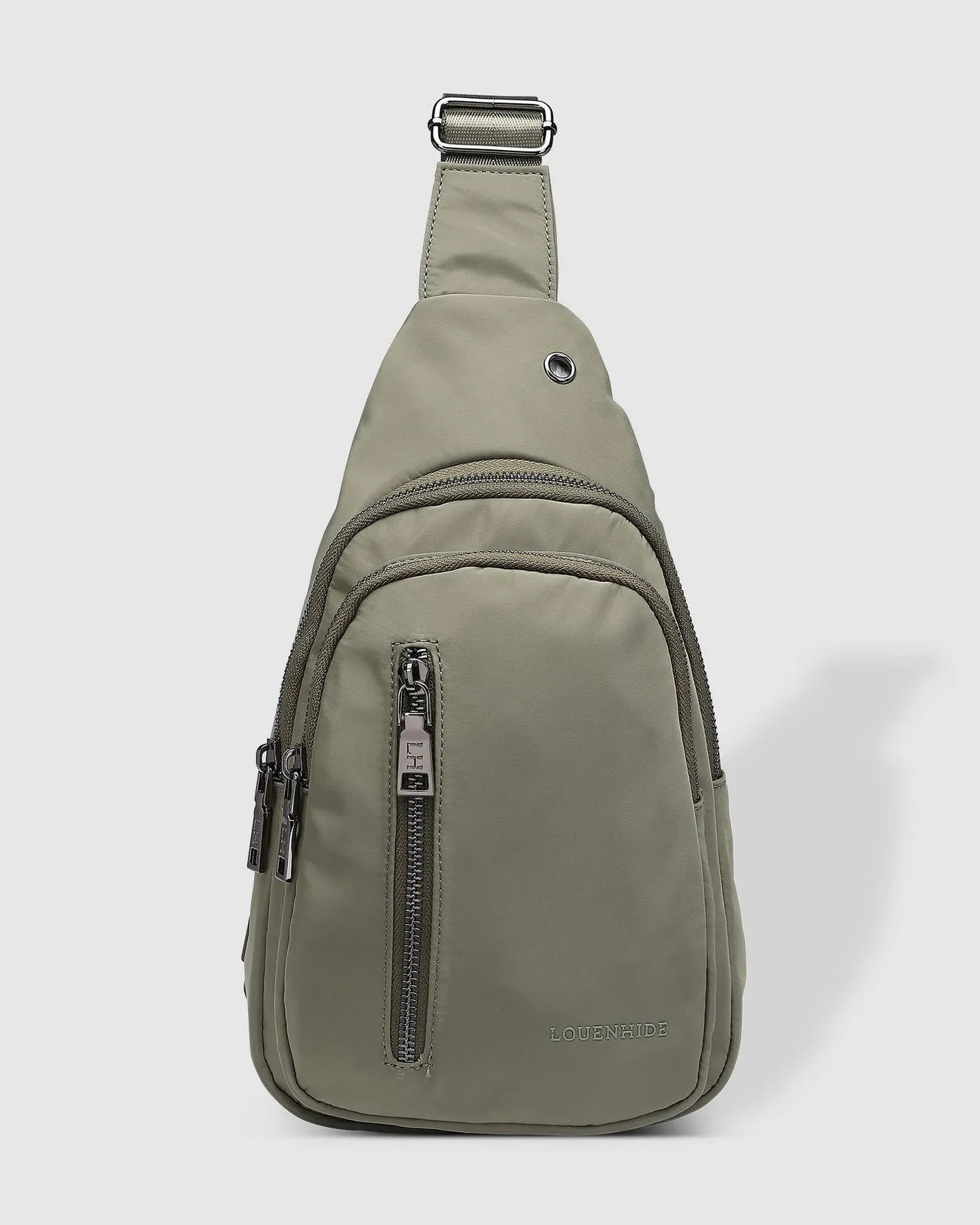 Louenhide Boyd Nylon Sling Bag Khaki sold by Shine On product image thumbnail 4