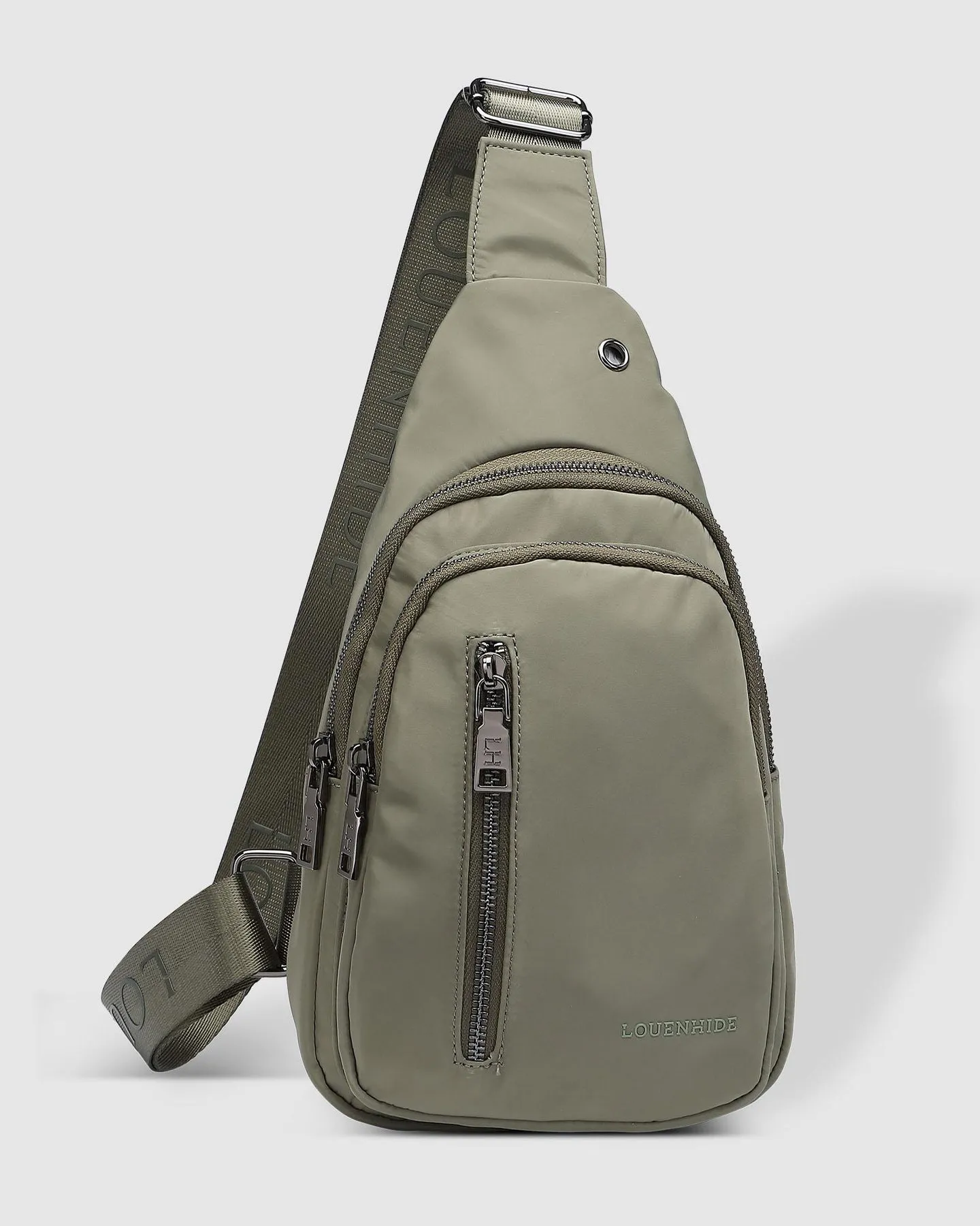 Louenhide Boyd Nylon Sling Bag Khaki sold by Shine On product image thumbnail 2