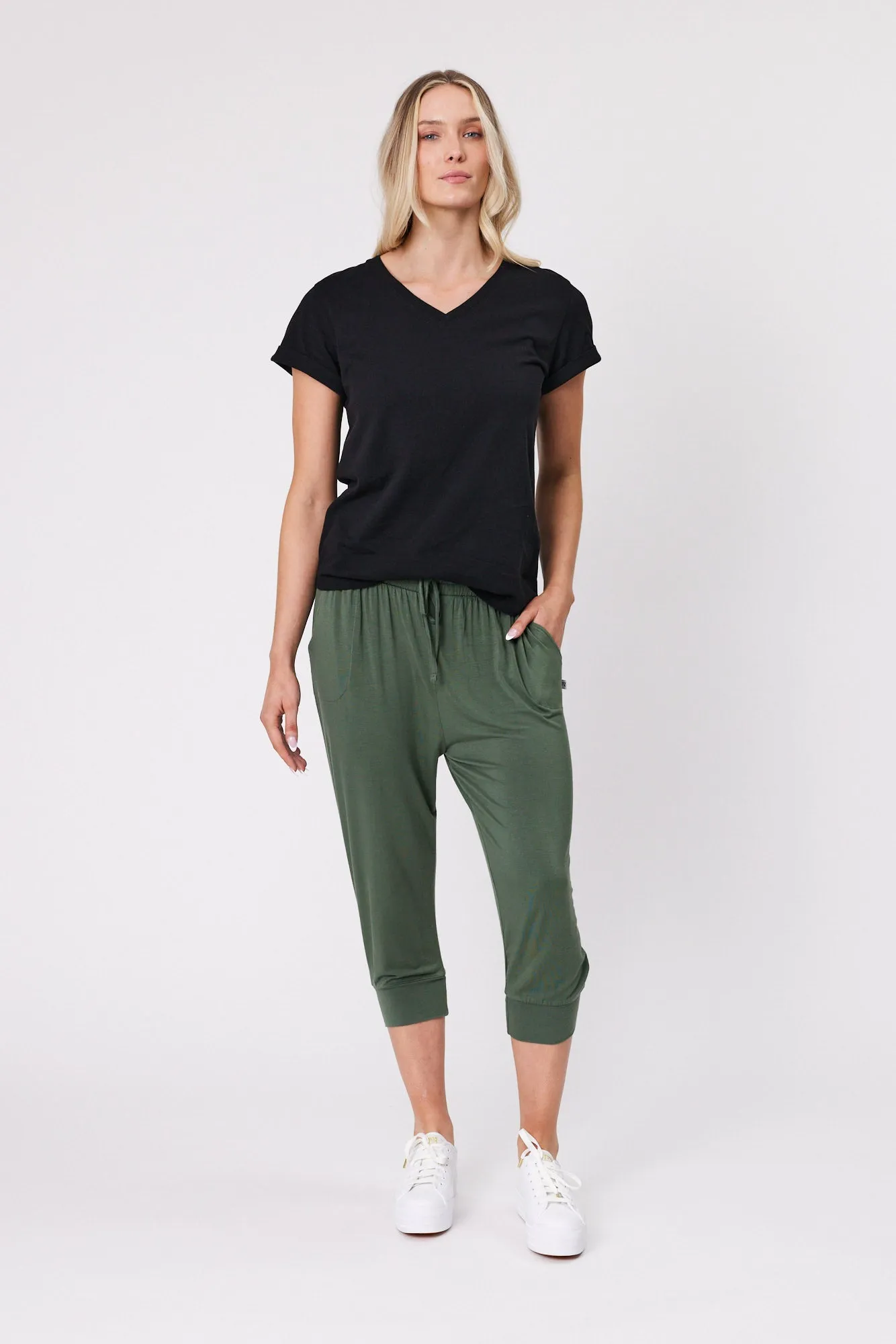 Shine On Essentials V Tee Black sold by Shine On product image thumbnail 4