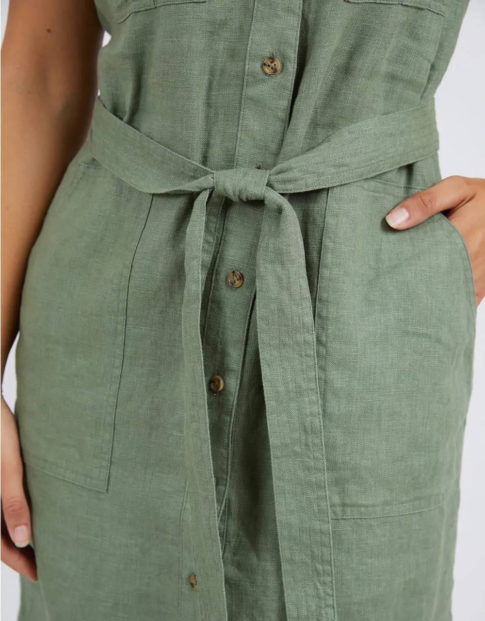 Foxwood Harlow Dress Khaki sold by Shine On product image thumbnail 5