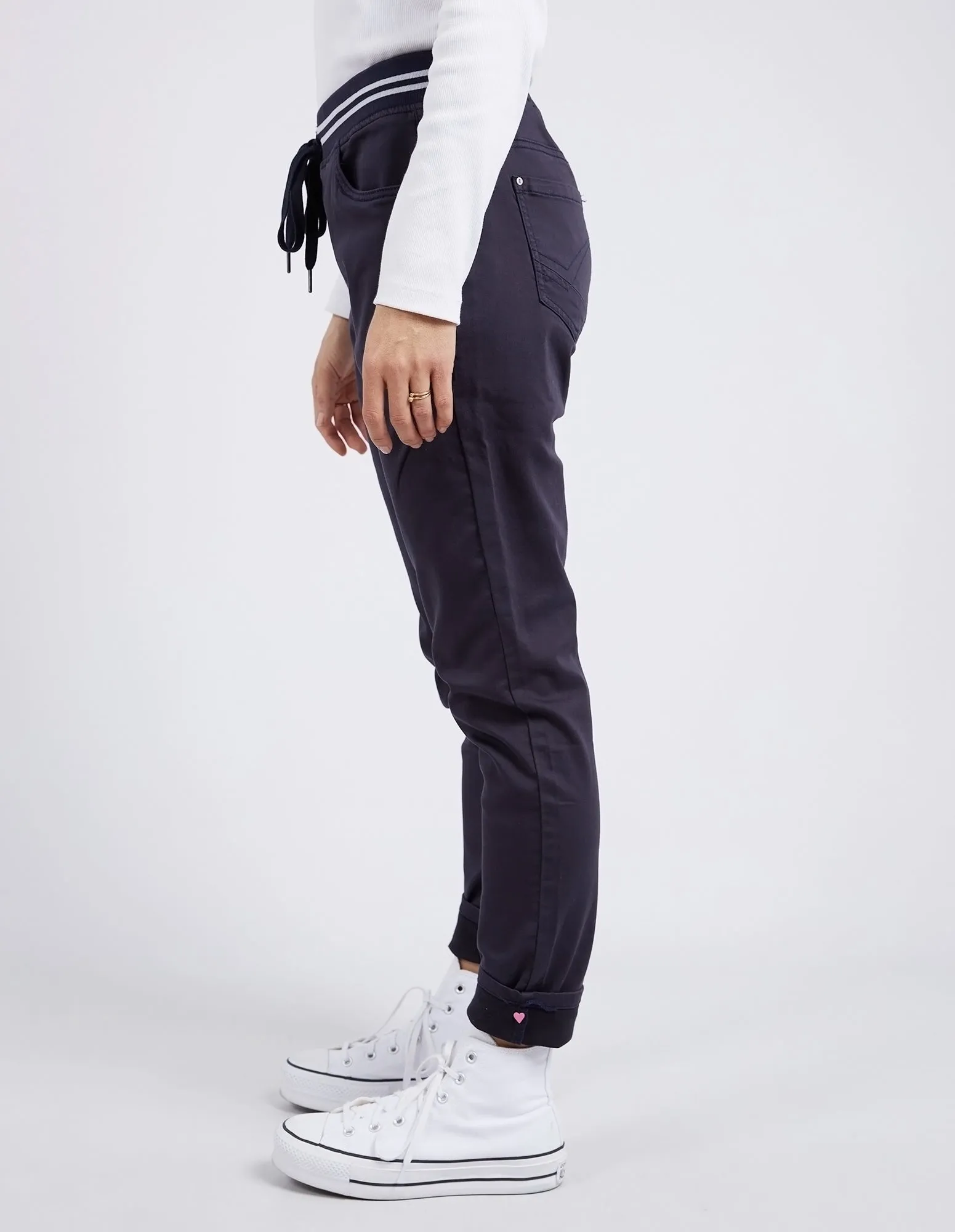 Elm Margo Cargo Jogger Navy sold by Shine On product image thumbnail 4