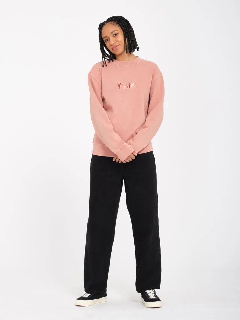 Volcom Spikstone Crew Pink sold by Shine On product image thumbnail 3