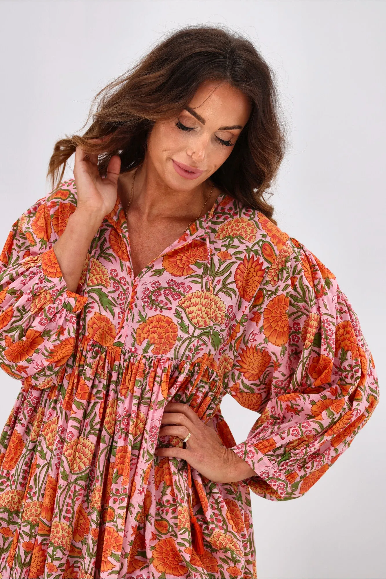 Peacock Feather Marika Top Floral sold by Shine On product image thumbnail 2